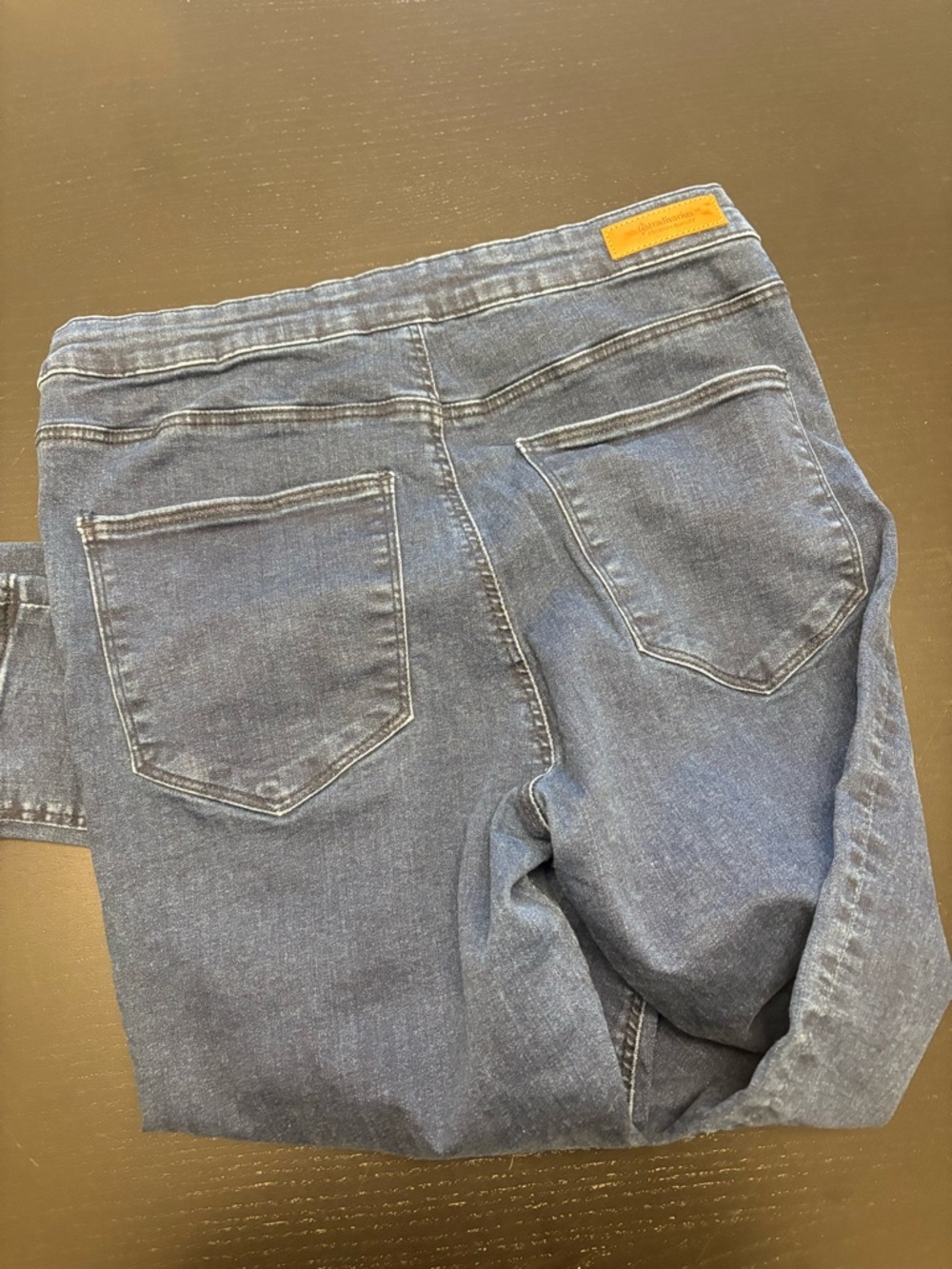 Stradivarius EUR 42 Slim Skinny Jeans in Medium Blue - Picture 3 of 4